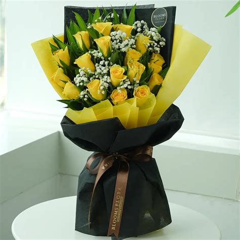 20 Yellow Roses Bouquet