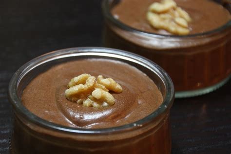 Mousse Au Chocolat Et Aux Noix Recettes