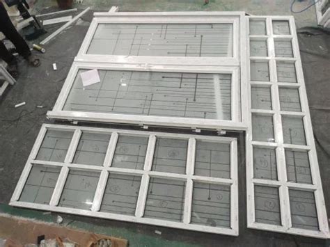 Hinged Designer Upvc Glass Door Thickness 60 At Rs 900 Sq Ft In