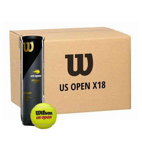 Box Of Ball Tubes Wilson Us Open Extreme Tennis