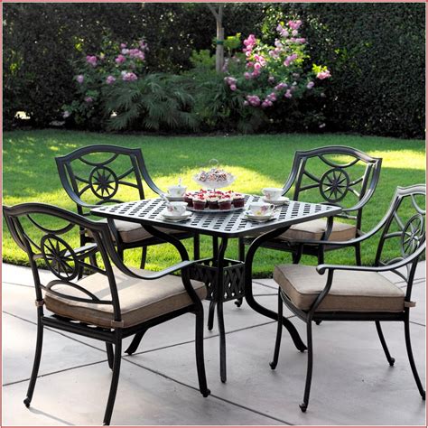 Aluminum Outdoor Patio Set Patios Home Decorating Ideas Dlka Bzoq