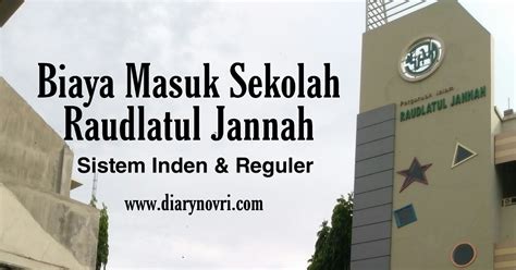 Biaya Masuk Sekolah Raudlatul Jannah Sidoarjo Terbaru Desember 2019