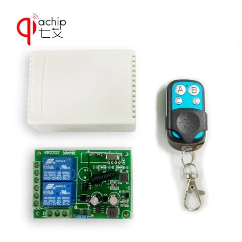 Mhz Universal Wireless Remote Control Switch Ac V V V