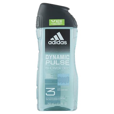 Adidas Dynamic Pulse In Body Hair Face Shower Gel Ml Tesco