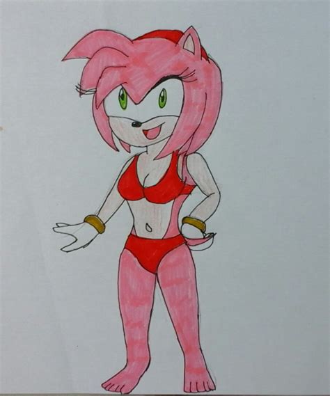 Amy Rose In Bikini By Jqroxks21 On Deviantart