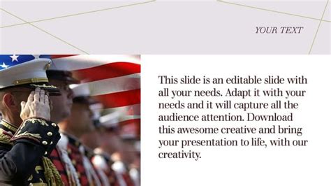 Veterans Day Powerpoint Template Free Masterbundles