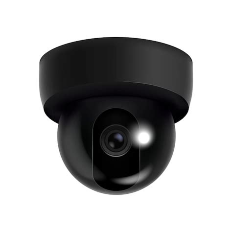 Premium Vector Realistic Detailed 3d Ceiling Cctv Security Camera Vector