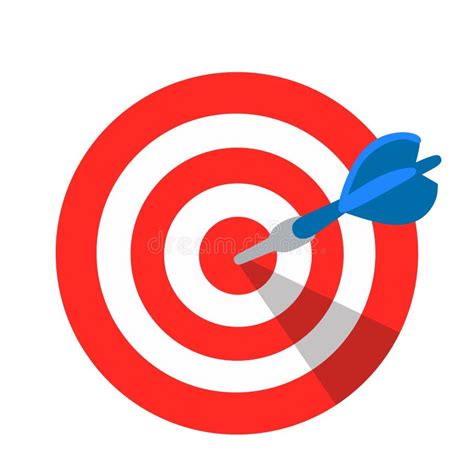 Target and Arrow Clipart Icon Png Illustration Stock Image ...