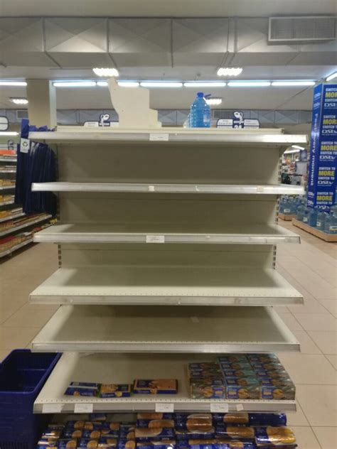 Check Out The Empty Shelves At Nakumatt Supermarket (PHOTOS)