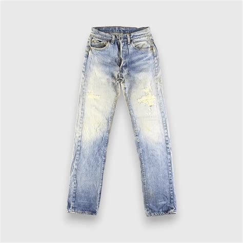 Vintage Vintage 90s Distressed Levis 501 Jeans J4536 Grailed