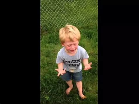 Funny Kid Has Meltdown After Stepping in Dog Poop [VIDEO]