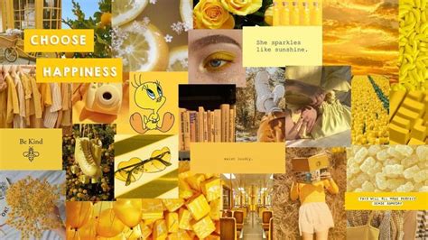 Yellow Aesthetic Desktop Wallpaper | Aesthetic desktop wallpaper ...