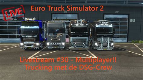 Livestream 30 Euro Truck Simulator 2 Multiplayer EU1 Logitech