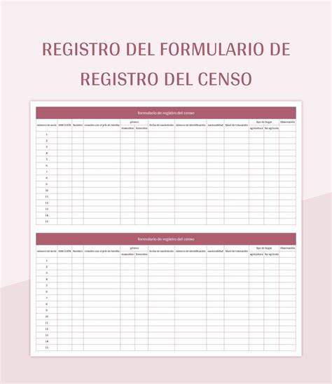 Plantilla De Excel Formulario De Registro De Pedidos Para Llevar Y Hoja