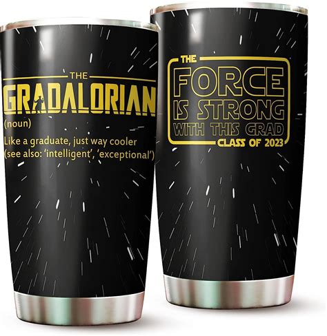 Amazon Vaso de graduación de 20 onzas regalo perfecto para