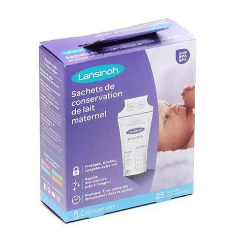 Lansinoh Sachets De Conservation De Lait Maternel Allaitement