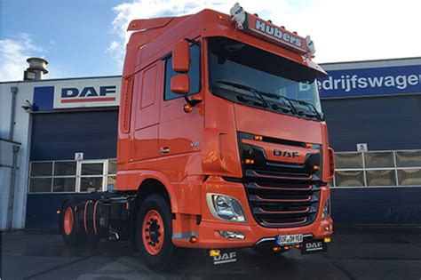 Transport Online Nieuwe Daf Ft Xf Voor Hubers Logistic