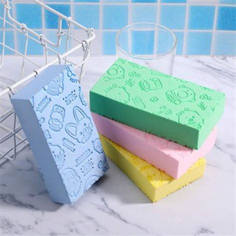 [4 Pcs ] Super Soft Exfoliating Bath Sponge Tohittheroad