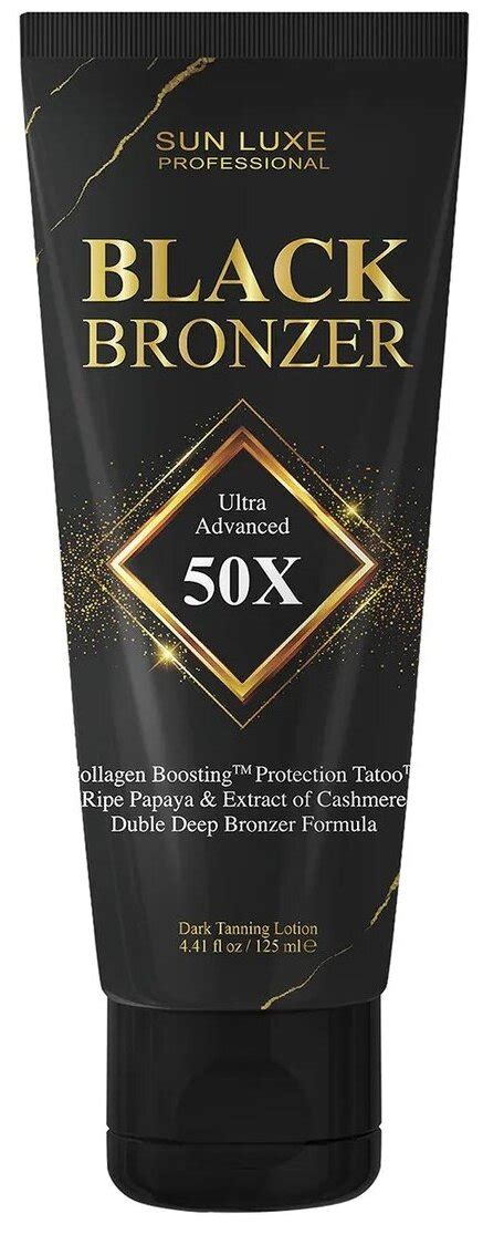 Крем для солярия Sun Luxe Professional Black Bronzer 50x | отзывы