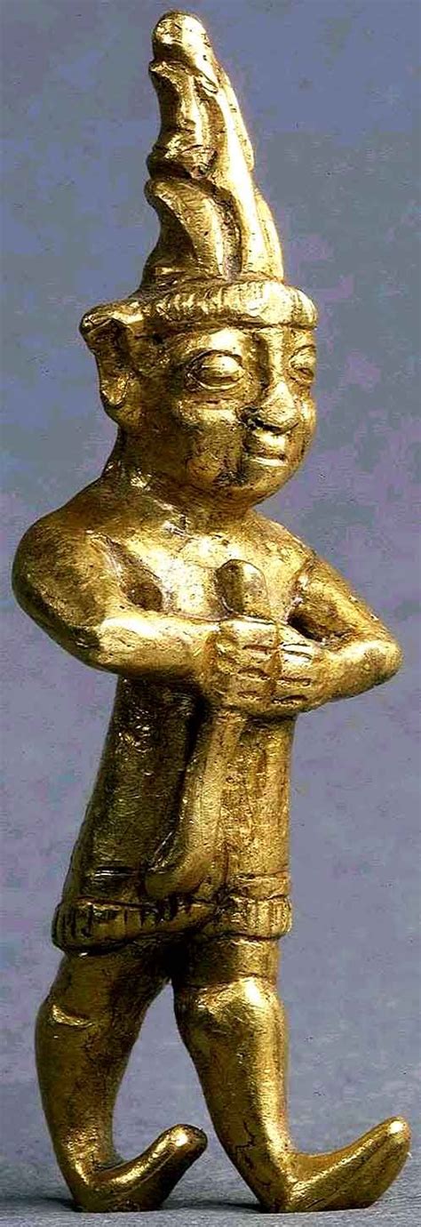 Hittite God - Gold Figurine (Bible History Online) | Ancient history ...