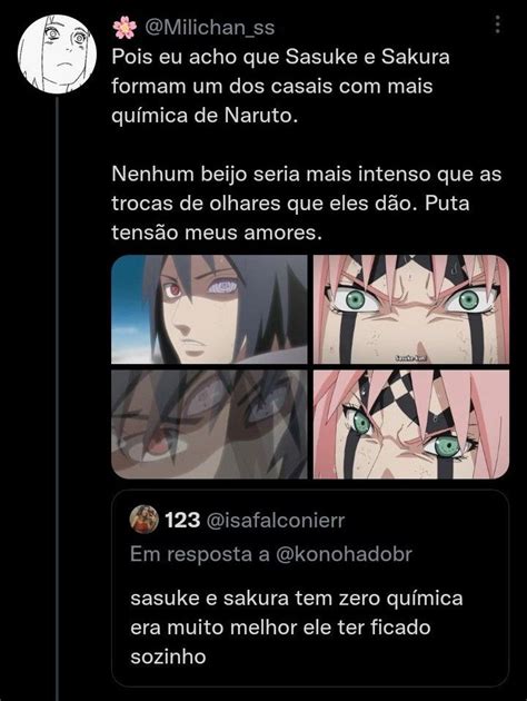 Pin De Laari Nascimento Em Sasusaku