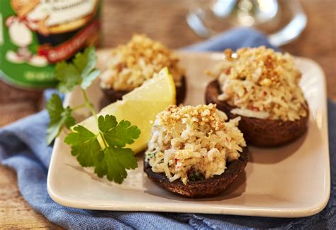 Creole Butter Crab Stuffed Mushrooms By The Cooking Mom Tony Chacheres