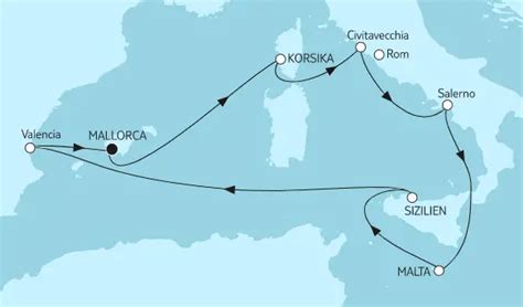 Mein Schiff Westliches Mittelmeer Kreuzfahrt Routen Angebote