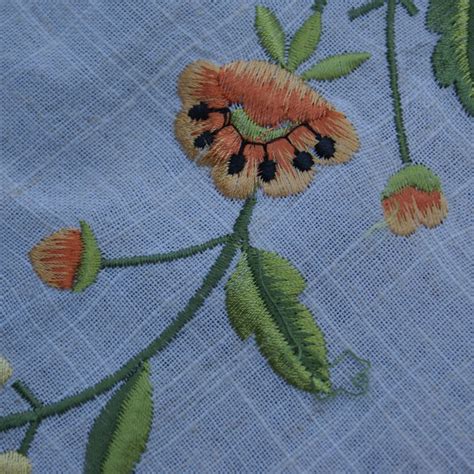 Embroidered Tablecloth - Etsy