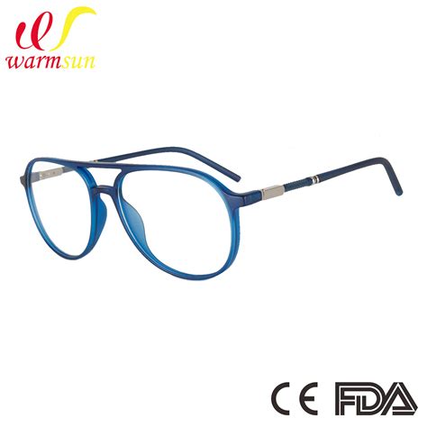 Old Classic Aviator Tr90 Optical Frame Men Style Blue Blocker China