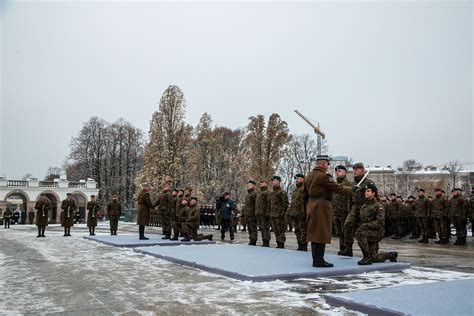 Warszawa Promocja Oficerska O Nierzy Rezerwy Grudzie