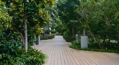 Outdoor Composite Timber Wood Floor Decking Singapore Tulou Timber