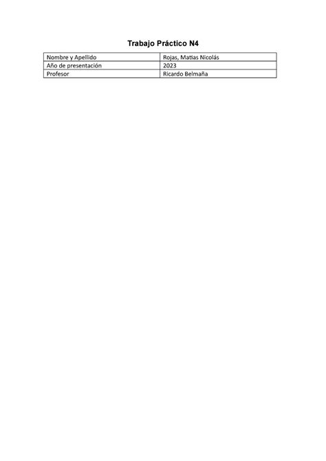 Personas Jur Dicas Tp N Trabajo Pr Ctico N Nombre Y Apellido Rojas