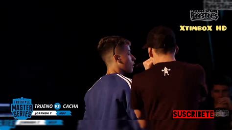 Trueno Vs Cacha Fms Argentina Minuto De Sangre Youtube