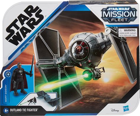 Star Wars Mission Fleet Outland Tie Starfighter With Moff Gideon