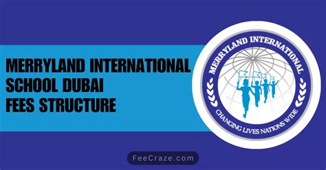 Merryland International School Fees Structure 2024