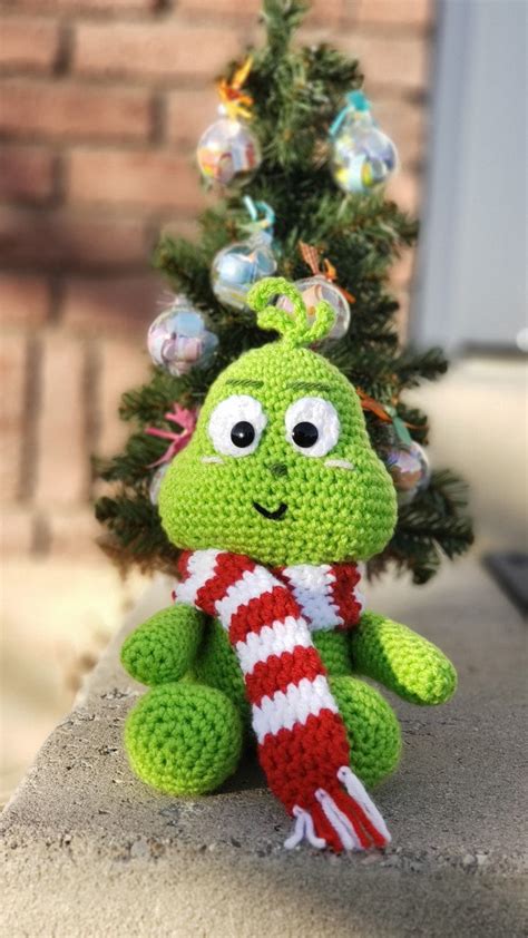 Baby Grinch Crochet PATTERN - Etsy