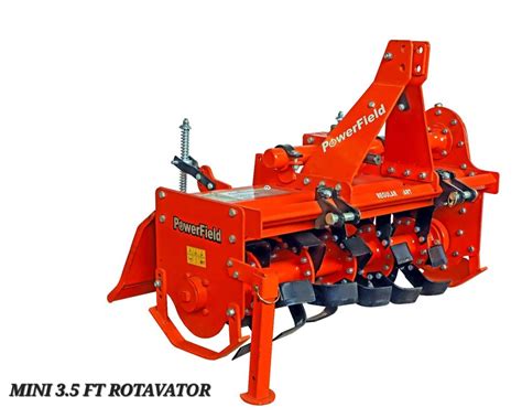 Cast Iron Multi Speed Mini 3 5 Feet Rotavator For Agriculture 36 At