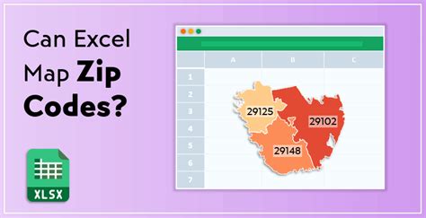 Excel Zip Code Map How To Map Zip Codes In Excel