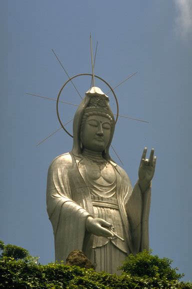 Kannon Japanese Sculpture Raingod