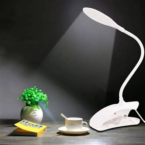 Usb Led Desk Lamp Ultra Bright Table Lamp Led Reading Lamp With Clip Bed Reading Book Light Led