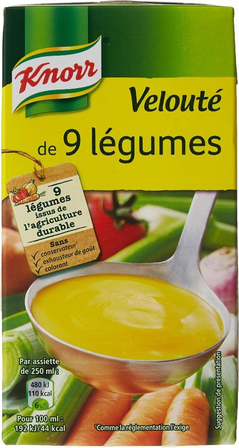 Knorr Soupe Velout De L Gumes Cl Lot De Amazon Fr Epicerie