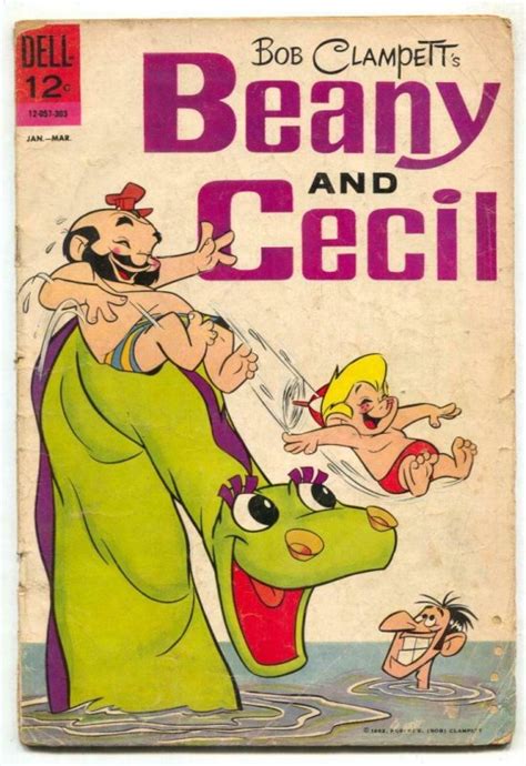 Beany And Cecil 3 1963 Dell Comics F G Comic Books Silver Age Dell Hipcomic