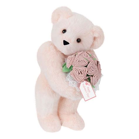 Pink Rose Bouquet Bear The Vermont Teddy Bear Company Found On