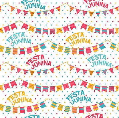 Festa Junina Illustration Brazil June Festival Stock Clipart