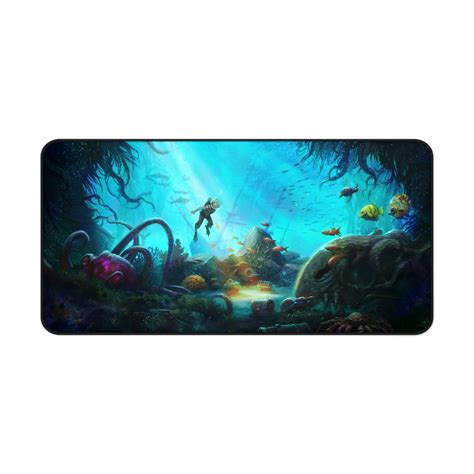 Custom Osrs Desk Mat Runescape Fossil Island Diving Mouse Etsy