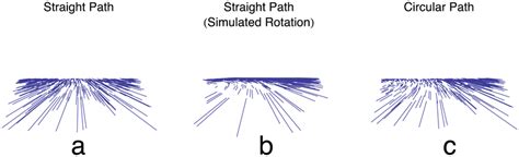 Exemplar First Order Optic Flow Fields A Radially Expanding Optic