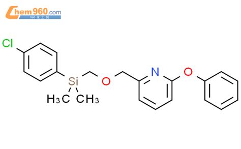 106773 74 4 PYRIDINE 2 4 CHLOROPHENYL DIMETHYLSILYL METHOXY METHYL