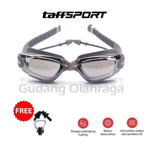 Jual Taffsport Kacamata Renang Remaja Dewasa Anti Fog Uv Protection