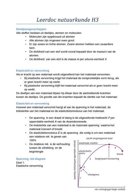 Bsm Samenvatting Leerdoc Natuurkunde H Deeltjeseigenschappen Alle