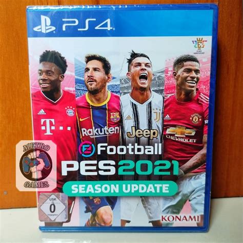 Jual Pes 2021 PS4 BARU SEGEL Kaset Pes2021 Playstation PS 4 5 EFootball